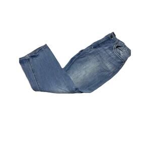 Helix Jeans Mens Tag 38x33 Actual 36x31 Blue Bootcut Distressed Urban Casual